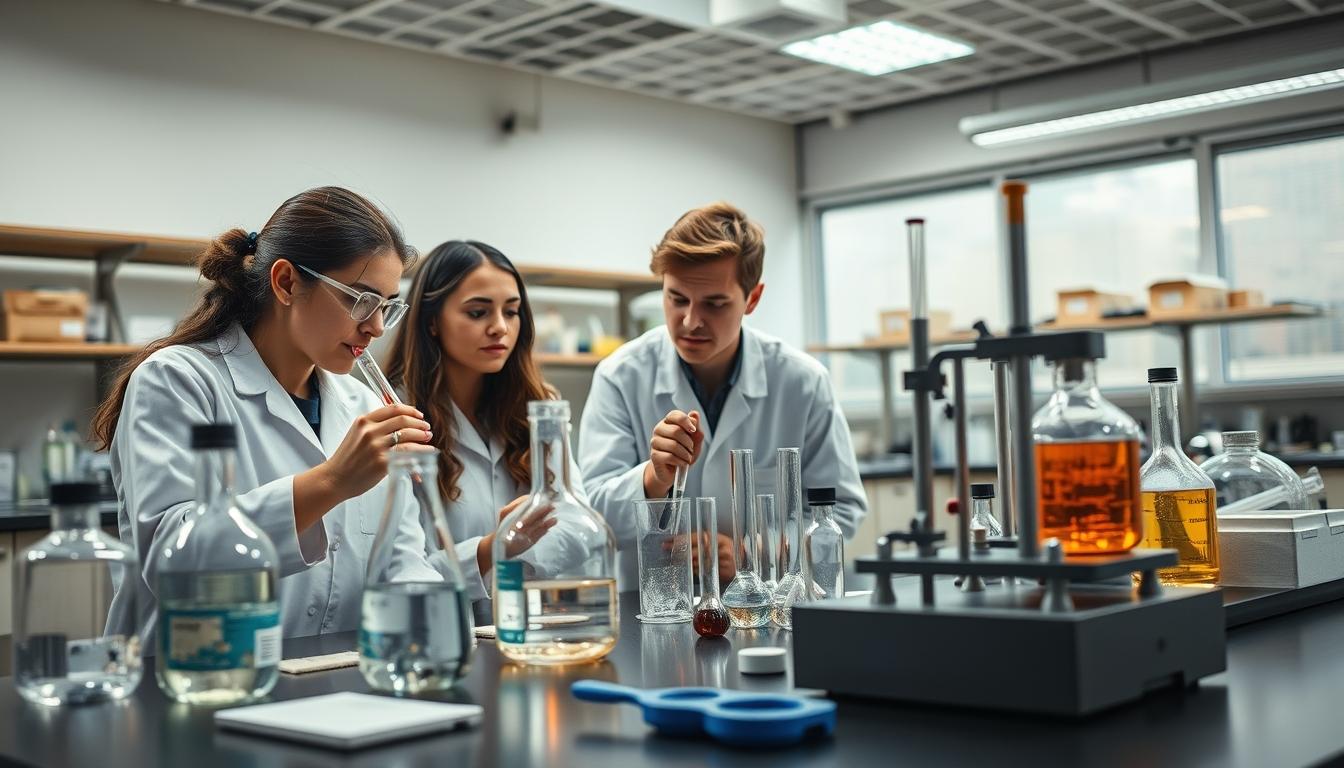 Modern university campus for students